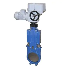Electric Actuated Knife Gate Valves