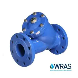 WRAS Cast Iron Y Type Strainer Flanged PN16