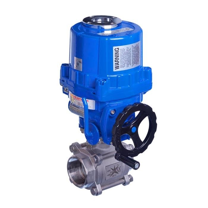 Electric Actuated Series Piece Stainless Steel Ball Valve Valves Online