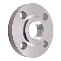 ANSI 150 316L Stainless Steel BSPP Threaded Flange - 1