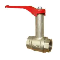 Brass Ball Valve with Fixed Extended Neck - 1