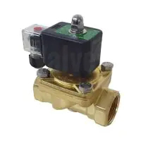 Brass Direct Acting Normally Closed Solenoid Valve - 3/8" to 2" - 2