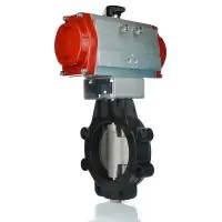 Bray Series 41 Pneumatic Actuated Butterfly Valve ANSI 150 Carbon Steel - 0