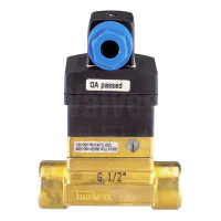 Burkert Type 8030 Brass Inline Flowmeter for Continuous Measurement - 2