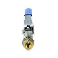 Vented Brass Ball Valve with Locking Lever - 3