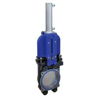Cast Iron Knife Gate Valve PN10 Hydraulically Operated - 0