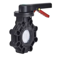 EXTREME Butterfly Valve, PVDF Disc - 0
