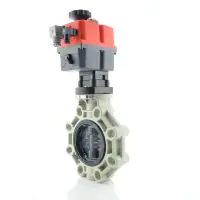 Electric Actuated Cepex Industrial Butterfly Valve with J+J Actuator - 0