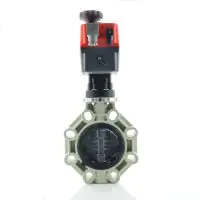 Electric Actuated Cepex Industrial Butterfly Valve with J+J Actuator - 2