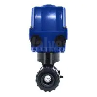 Electric Actuated Durapipe VKD PVC Ball Valve - with HQ004 Actuator - 1