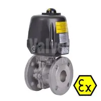 ATEX 90D Electric Actuated PN40 Ball Valve - 0