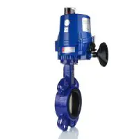 Electric Actuated WRAS Approved Wafer Pattern Butterfly Valve - 2