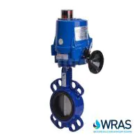 Electric Actuated WRAS Approved Wafer Pattern Butterfly Valve - 0