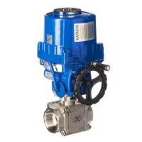 Series 88 Electric V Sector Ball Control Valve - 1