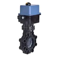 Electric Actuated Extreme Butterfly Valve, PVC-U Disc  - 0