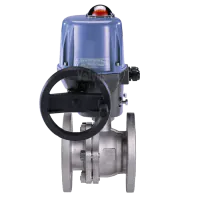 Electrically Actuated Stainless Steel PN16 Ball Valve - 0