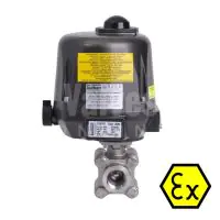 ATEX Series 88 Electric Actuated Screwed Ball Valve - 2
