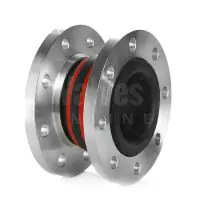 Flanged PN16 Rubber Bellows - High Temperature Water - 1