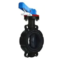 Industrial Process PVC Butterfly Valve - 1