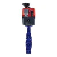 J+J Electric Actuated Lugged Butterfly Valve - 1