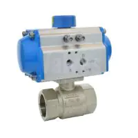 Pneumatic Actuated WRAS Approved Brass Ball Valve – Economy Range - 0