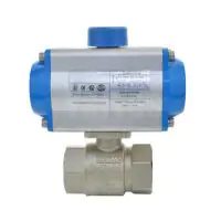 Pneumatic Actuated WRAS Approved Brass Ball Valve – Economy Range - 2