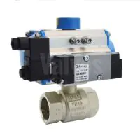 Pneumatic Actuated WRAS Approved Brass Ball Valve – Economy Range - 3