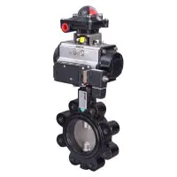 Pneumatic Actuated Butterfly Valve Lugged PN16 - 3