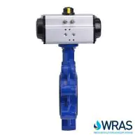 Pneumatic Actuated WRAS Lugged PN16 Butterfly Valve - 2