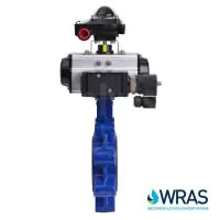 Pneumatic Actuated WRAS Lugged PN16 Butterfly Valve - 5