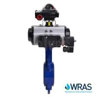 Pneumatic Actuated WRAS Approved Wafer Pattern Butterfly Valve - 5