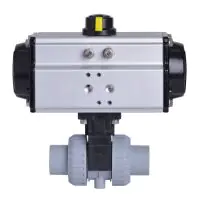 Extreme Pneumatic Actuated Ball Valve ABS Body - 1