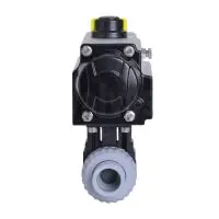 Extreme Pneumatic Actuated Ball Valve ABS Body - 2