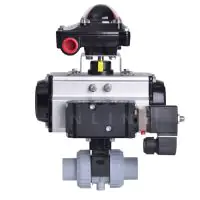 Extreme Pneumatic Actuated Ball Valve ABS Body - 4