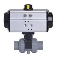 Extreme Pneumatic Actuated Ball Valve PVC-C Body - 1