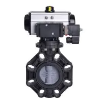 Pneumatic Actuated Extreme Butterfly Valve PVC-C Disc - 3