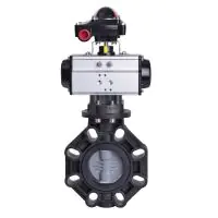 Pneumatic Actuated Extreme Butterfly Valve PVC-C Disc - 5