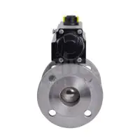 90D Pneumatic Actuated ANSI 150 Stainless Steel Ball Valve - 2