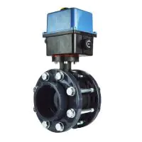 PVC Butterfly Valve with Electric Actuator - 2