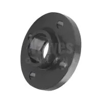 PVC Imperial Inch Solvent Full Face Flange PN10/16 - 1