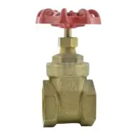 WRAS Approved Screwed Brass Gate Valve - BSPT - 1