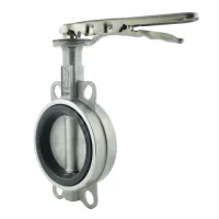 Stainless Steel Butterfly Valve - Viton (FKM) Lined - 2