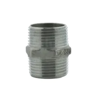 BSP Stainless Steel Standard Hex Nipple - 1