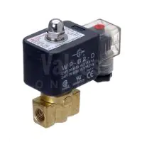 Brass Solenoid Valve 0-150 Bar Rated High Pressure - Size: 1/8" - 3