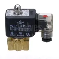 Brass Solenoid Valve 0-120 Bar Rated High Pressure - Size: 1/4" - 1