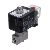 Stainless Steel Solenoid Valve 0-150 Bar Rated High Pressure - Size: 1/8" - 3