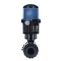 Electric Actuated Durapipe VKD PVC Ball Valve - with Valpes Actuator - 2
