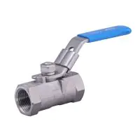 Stainless Steel Ball Valve 1 Piece Reduced Bore Female / Female - 0