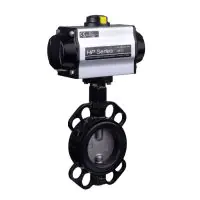 Pneumatic Actuated Butterfly Valve Wafer Pattern - 0