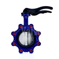 Ductile Iron Lugged Butterfly Valve - FKM Liner - 2